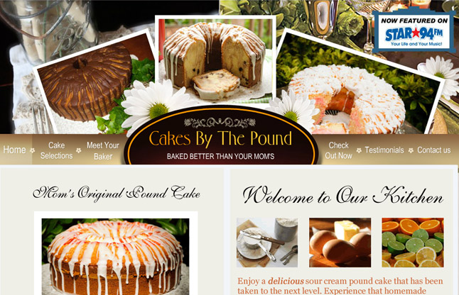 Cakes By The Pound